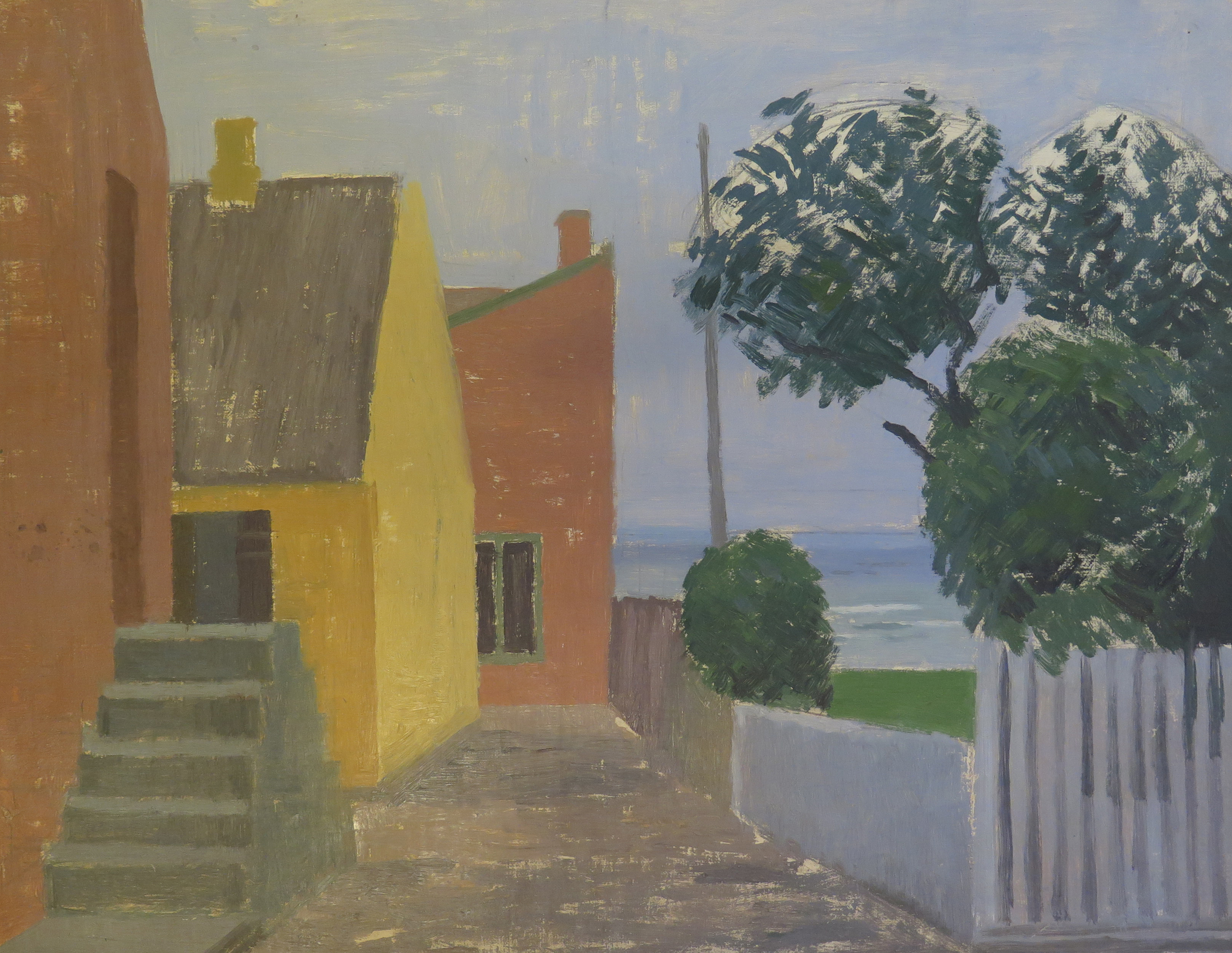 Seaview and houses