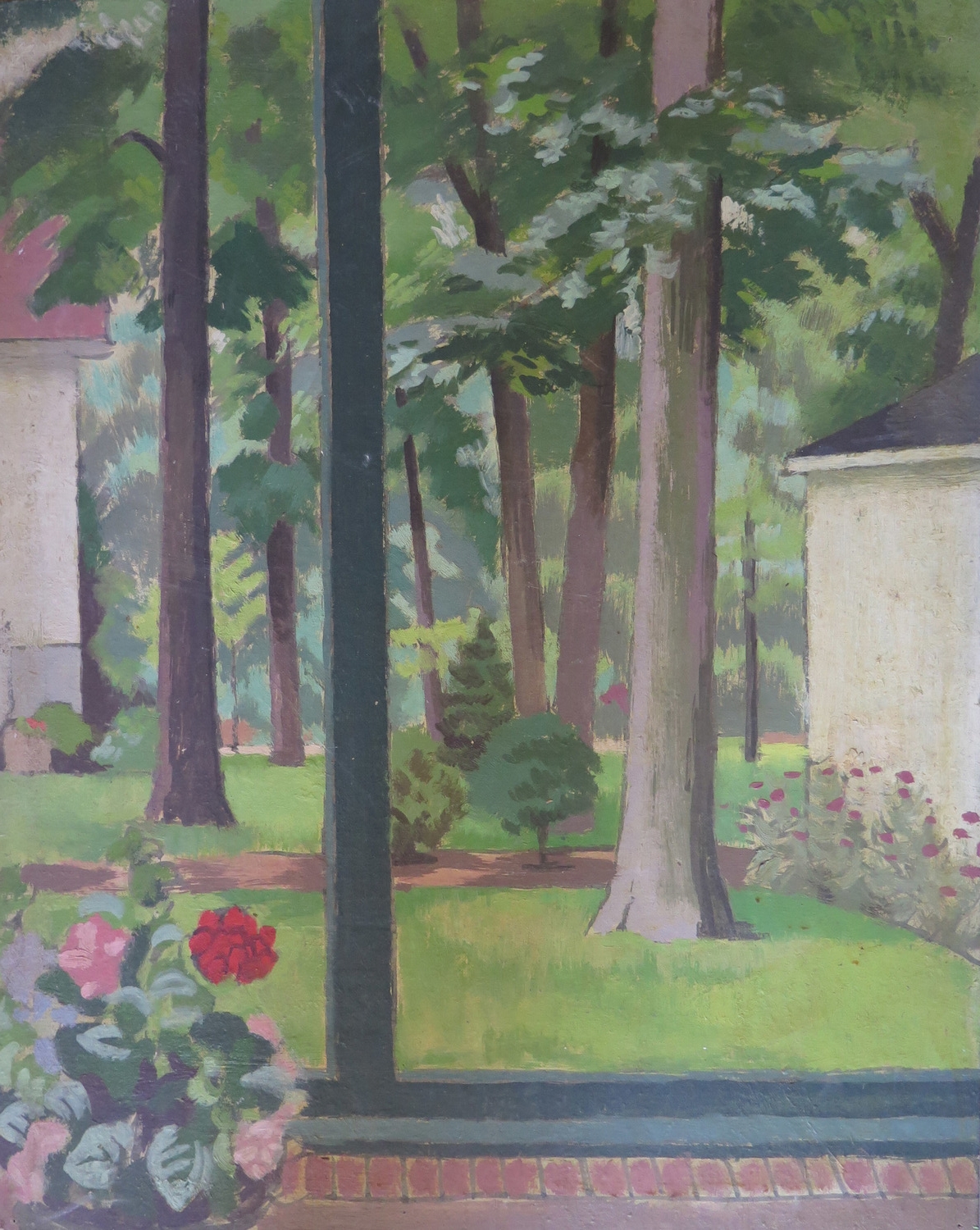 Garden in Malverne (1940-45)