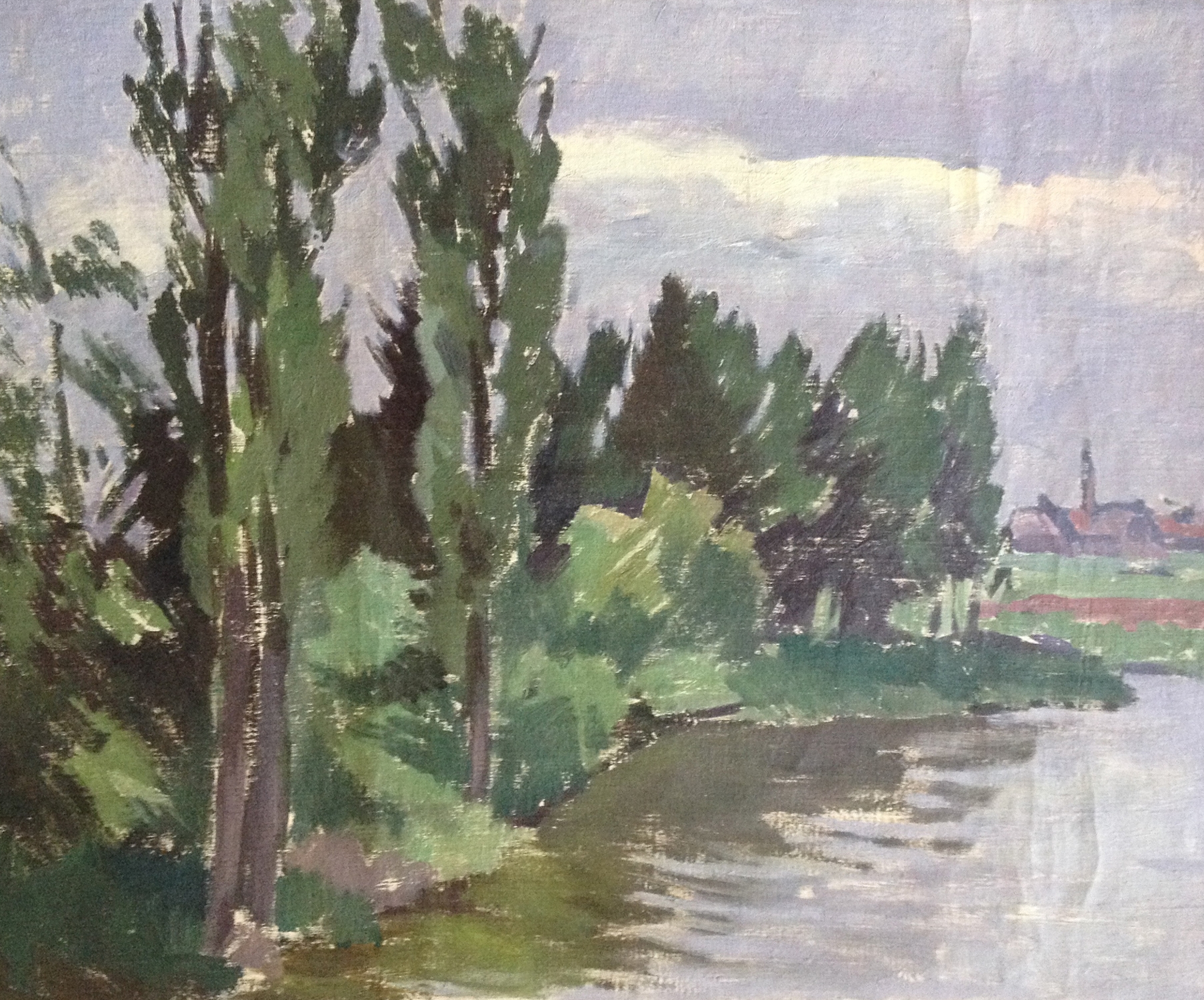 At the lake