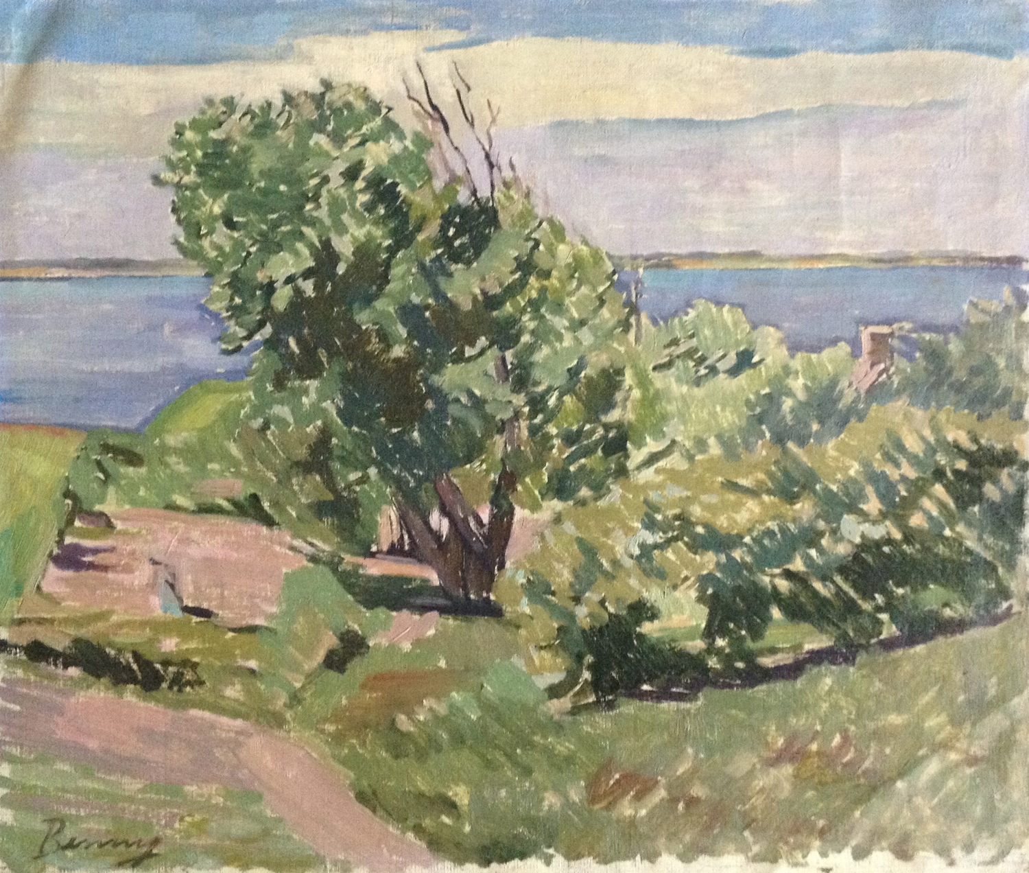 Vue over the fjord