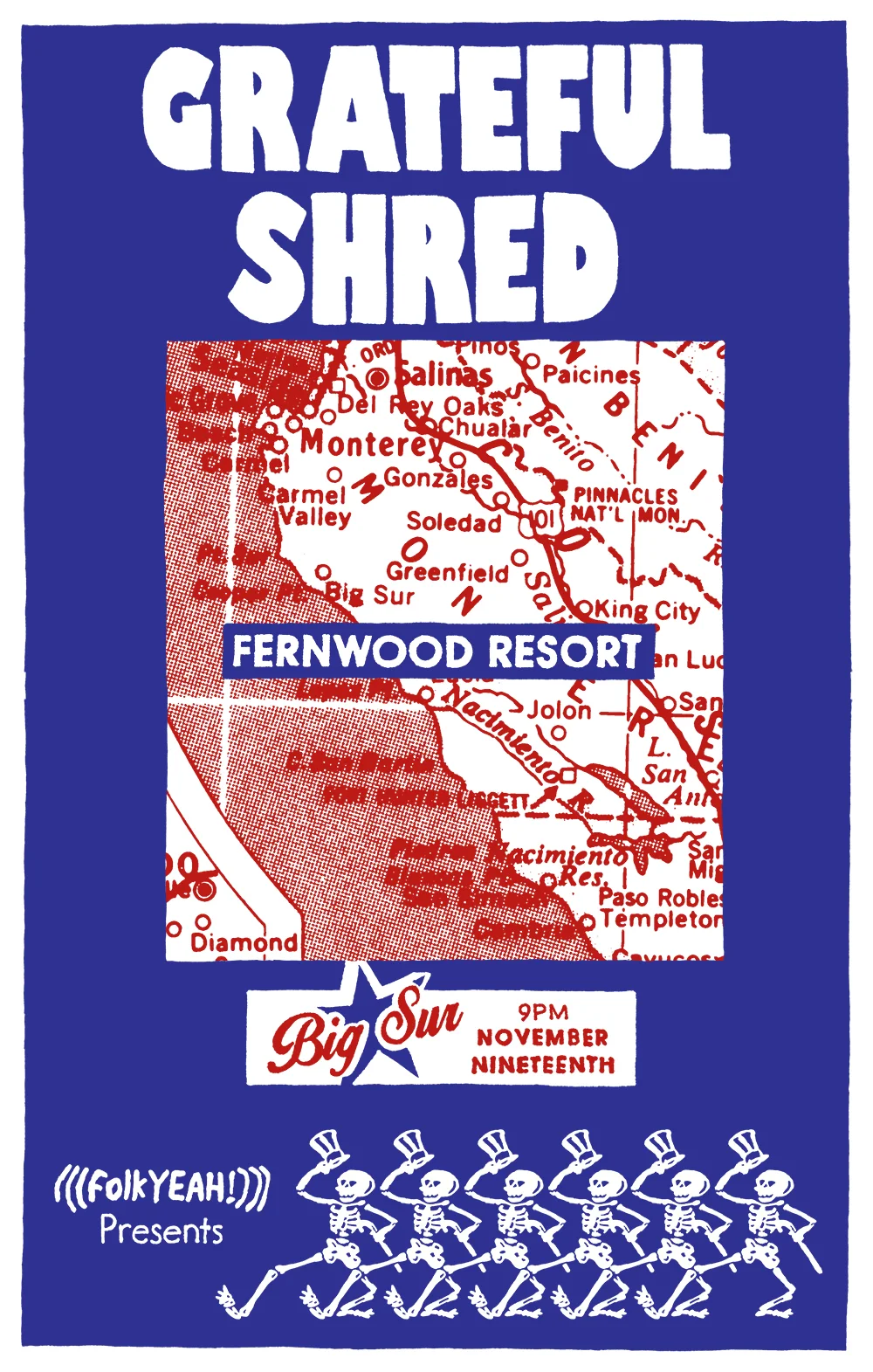Grateful Shred (11/19/17) - Digital print on 11 x 17 inch paper, 2017