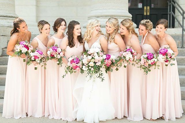 Want your #gildedtribe to look this fabulous? Then don’t miss our @amsalebridesmaids Trunk Show July 19-21! Appointment link in bio ~ mention AMSALE for special offers! 📸 @megannollphotography .
.
.
.
.
#bridesmaids #bridesmaid #614bride #614 #columbusohio #ohiobride #columbusbride #cbusweddings #columbusweddings #bridetribe #gildedsocial #misstomrs #futuremrs #columbusalive #expcols #asseenincolumbus #amsale #amsalebridesmaids #trunkshow #discount #sale #engaged #bridesmaidstyle #bridesmaiddress #experiencecolumbus #isaidyes #springbride #spring2019 #pursuepretty