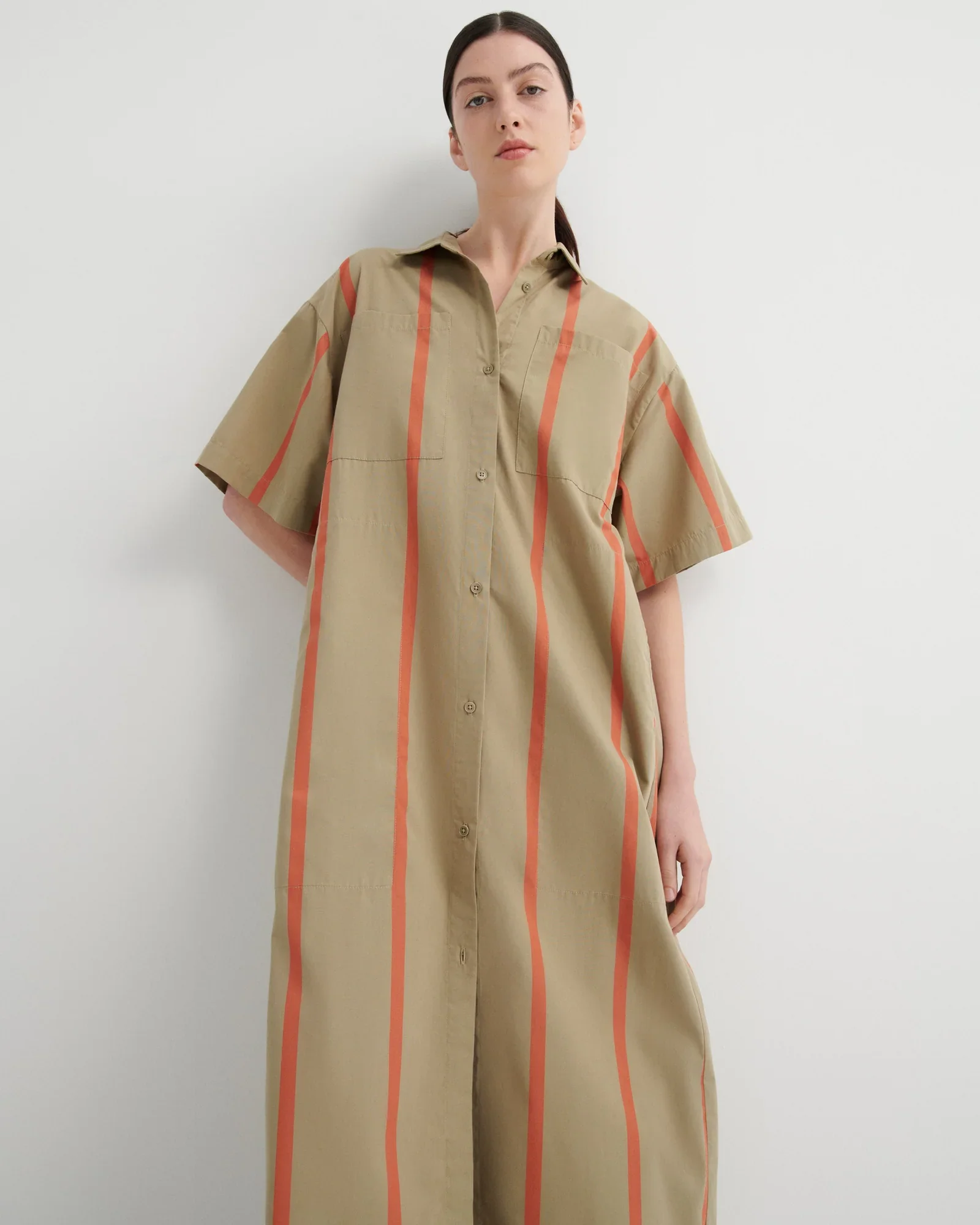 Kowtow_Balance_Dress_Nastutium_Stripe_Brown_Khaki_Orange_1.webp