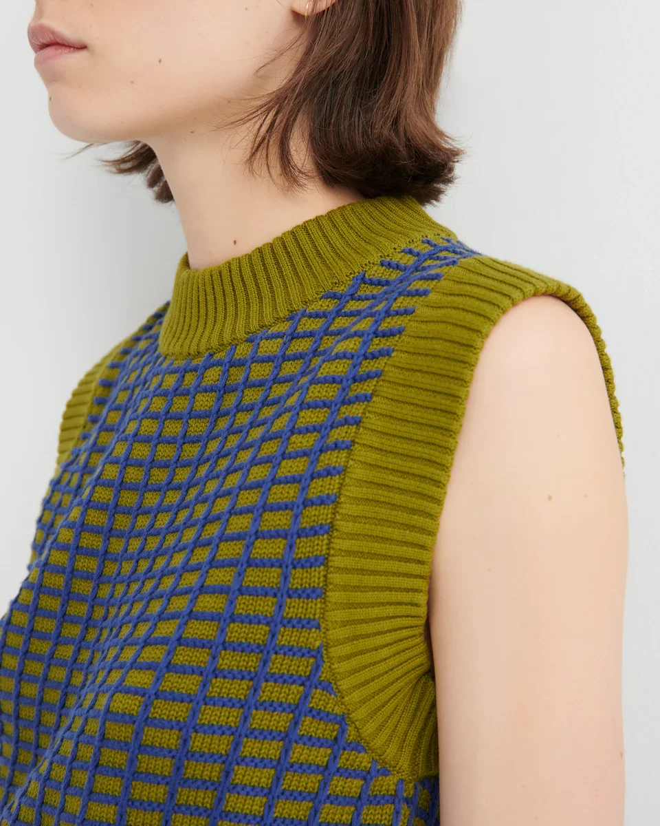 Kowtow_Grid_Vest_Field_Army_Olive_Green_Blue_Grid_Plaid_7.webp