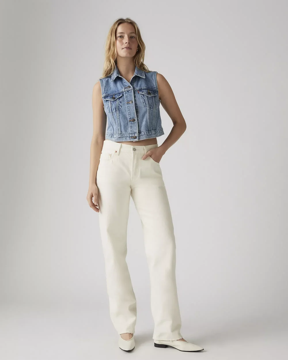 Levi's 501 '90s Ecru Booper — Aggregate Supply