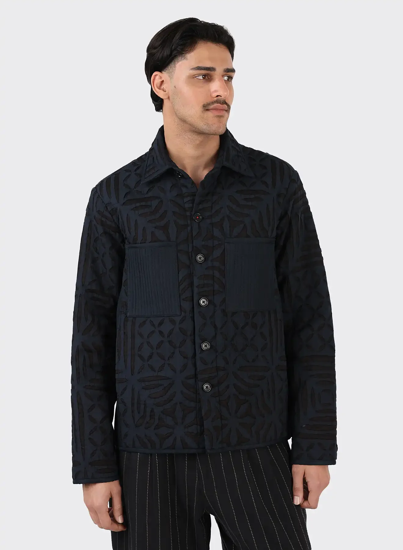 Kardo_Craft_Wynton_Jacket_Cut_Work_Quilted_Indigo_Cotton_Silk_1.webp