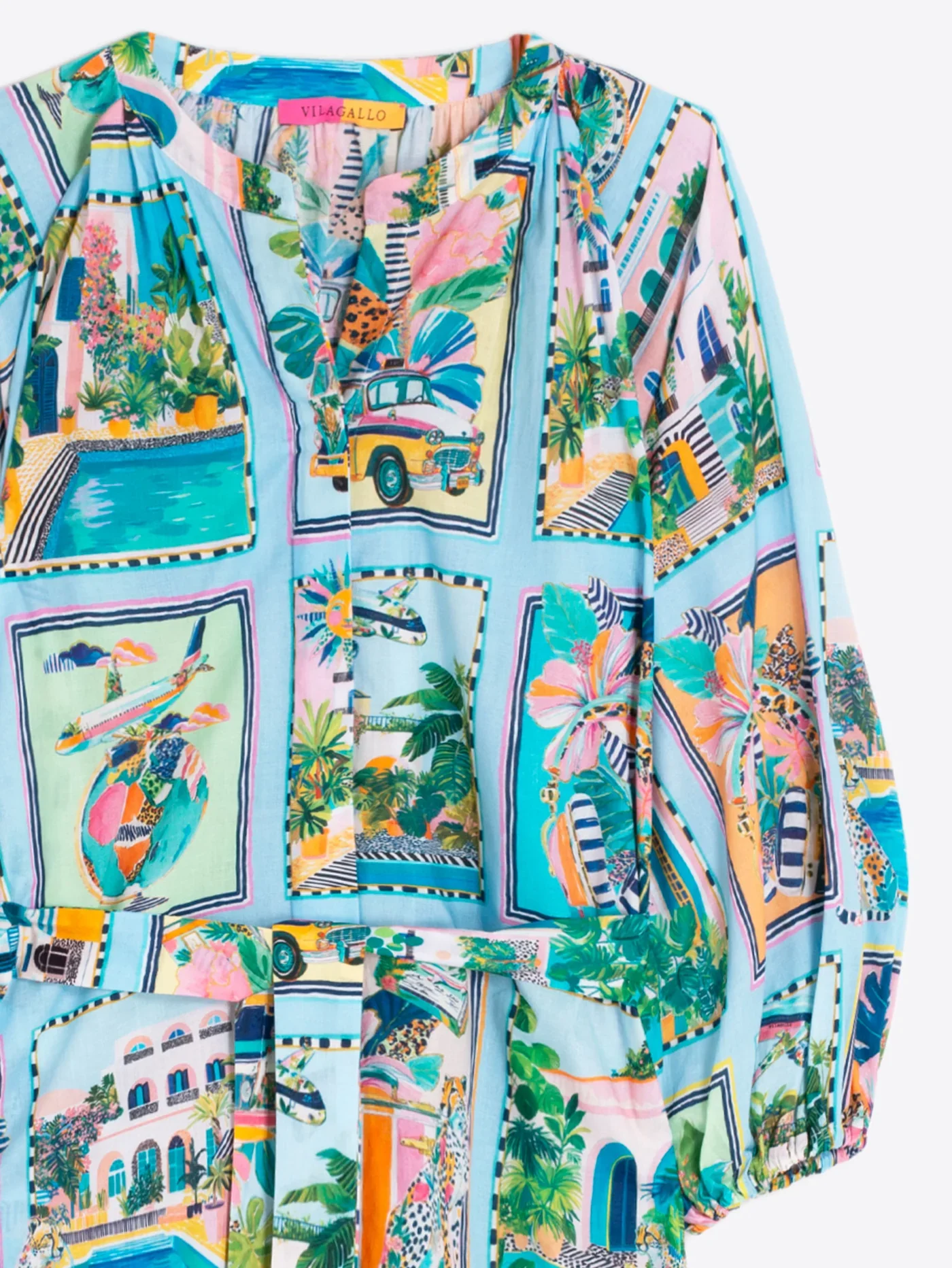 Vilagallo_Turquoise_Tropical_Scenes_Print_Dress_Vuete_Sole_Vestido_4.webp