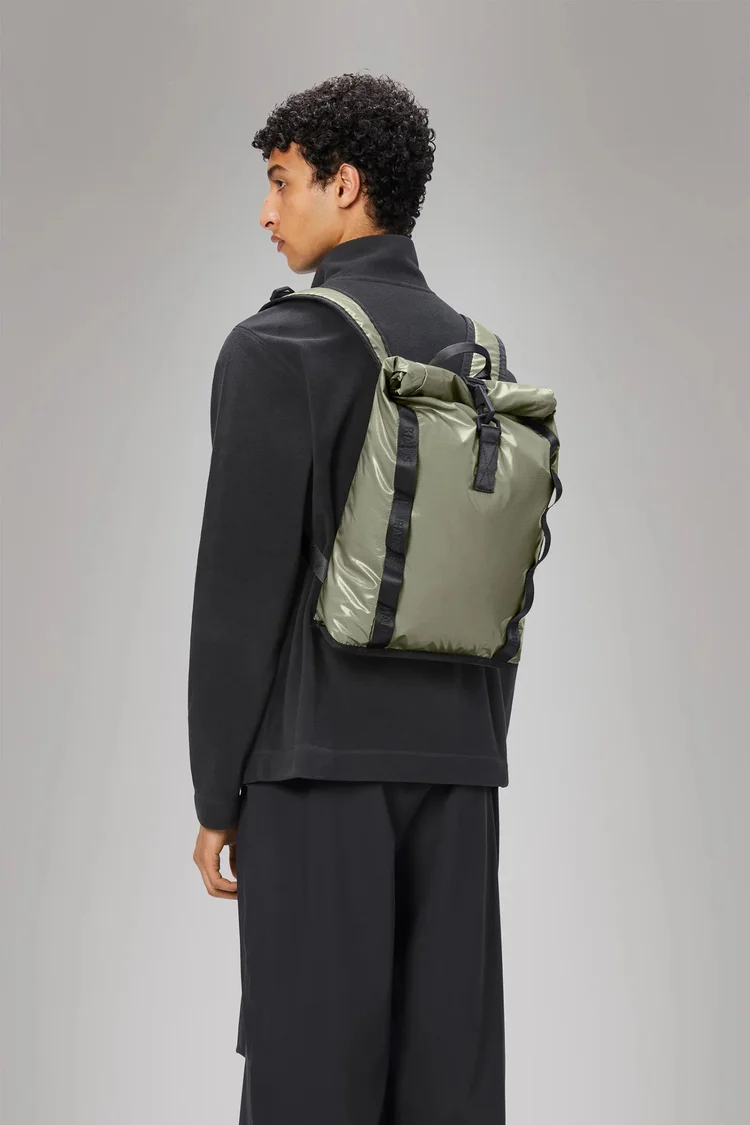 Rains Sibu Rolltop Rucksack Mini — Aggregate Supply display picture 1