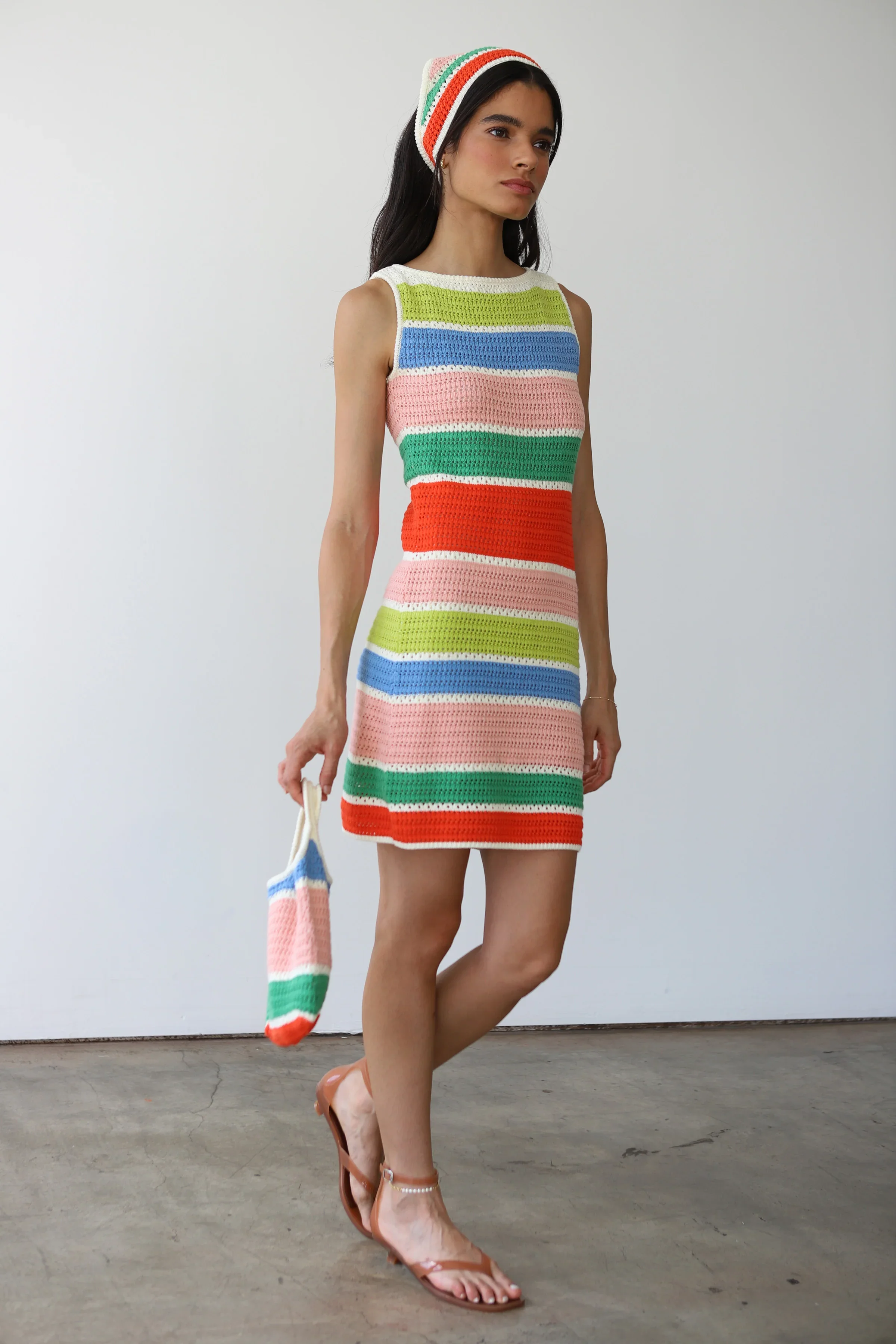 Callahan_Perla_Crochet_Mini_Dress_Multi_Rainbow_Stripe_2.webp