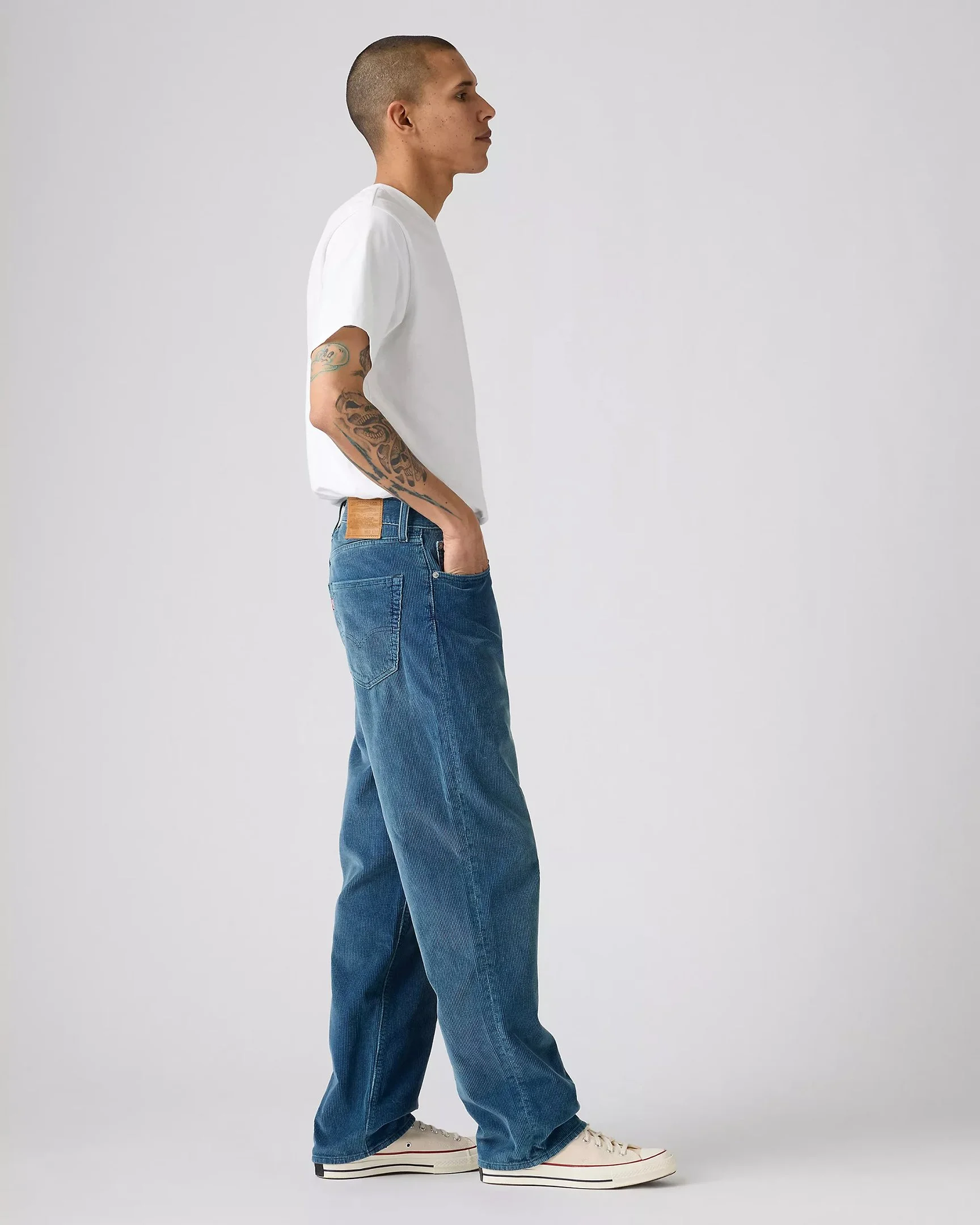 Levi's 568 Loose Straight Corduroy Payday Indigo — Aggregate Supply
