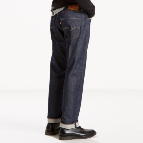 Men's Made in USA Straight Fit  Denim Premium Selvedge Jeans Pants M527SV-B1D7 