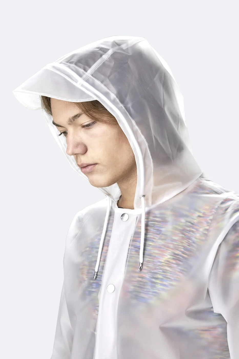 rains transparent jacket