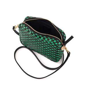 Clare V. Fifi Handbag - Black/Green