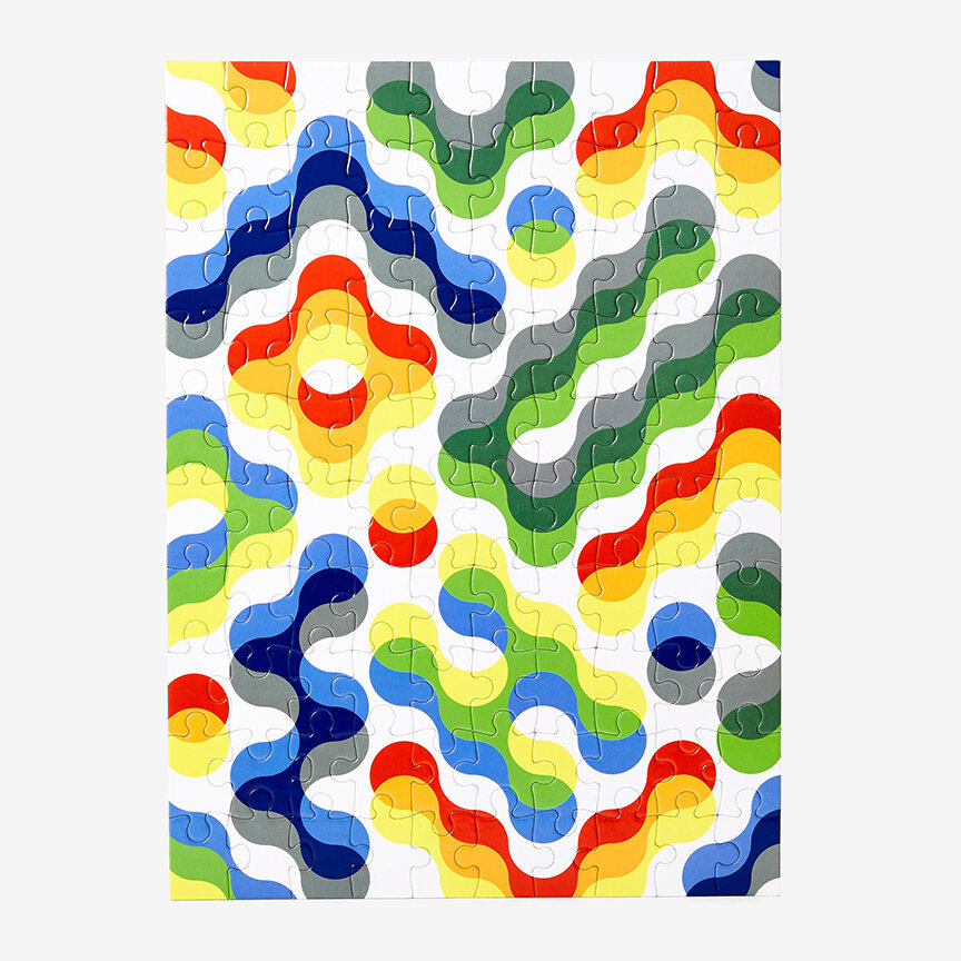 Areaware X Dusen Dusen Jigsaw Puzzle Aggregate Supply