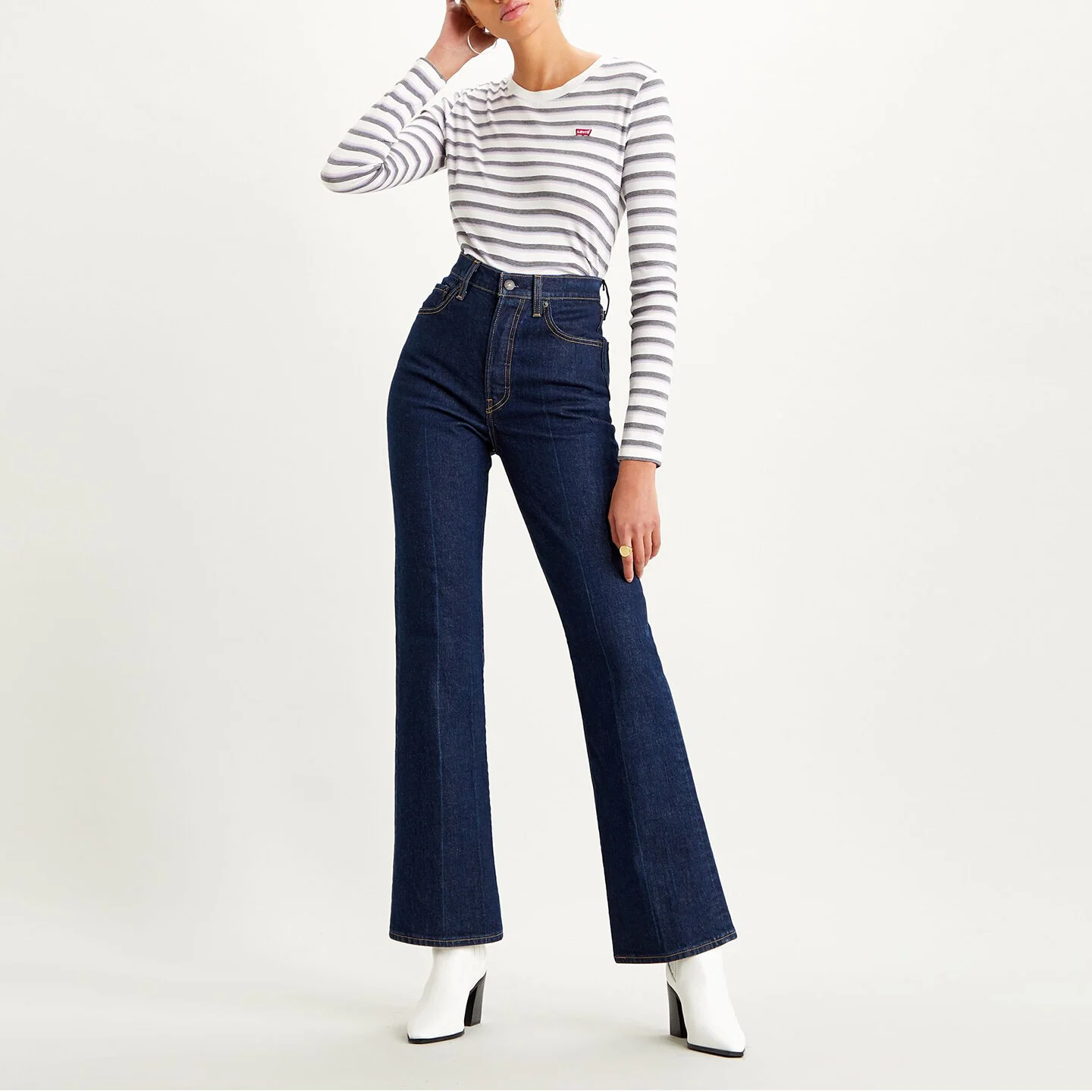 Levi's Premium Ribcage Boot High Key 