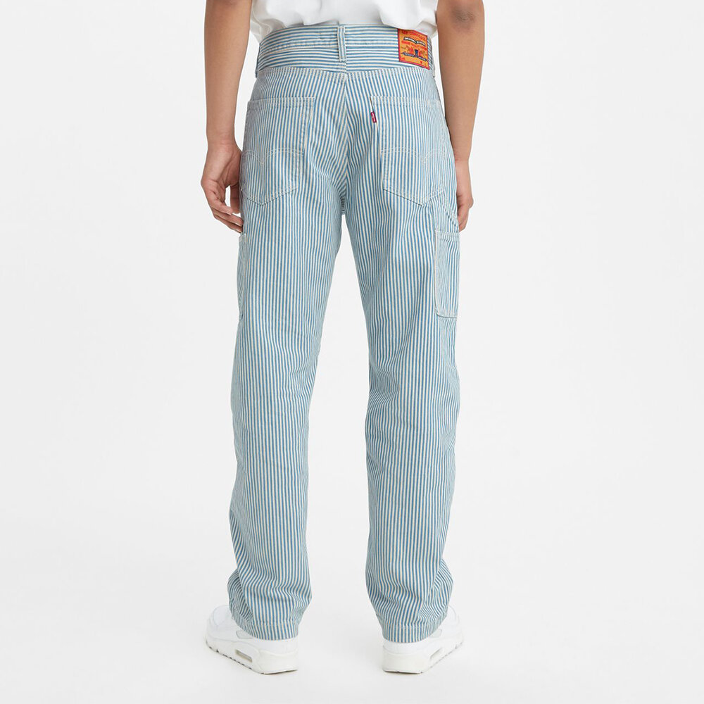Levi's Premium Stay Loose Carpenter Pant Blue Stripe — Aggregate Supply