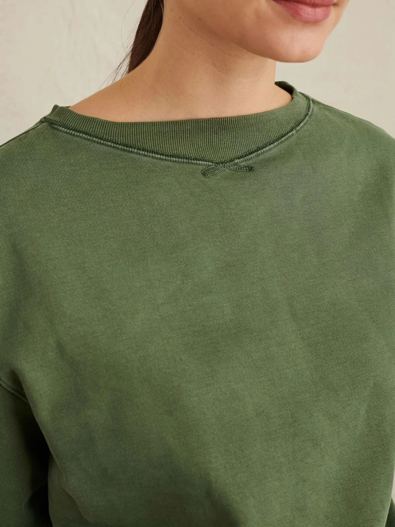 sweatshirt army green