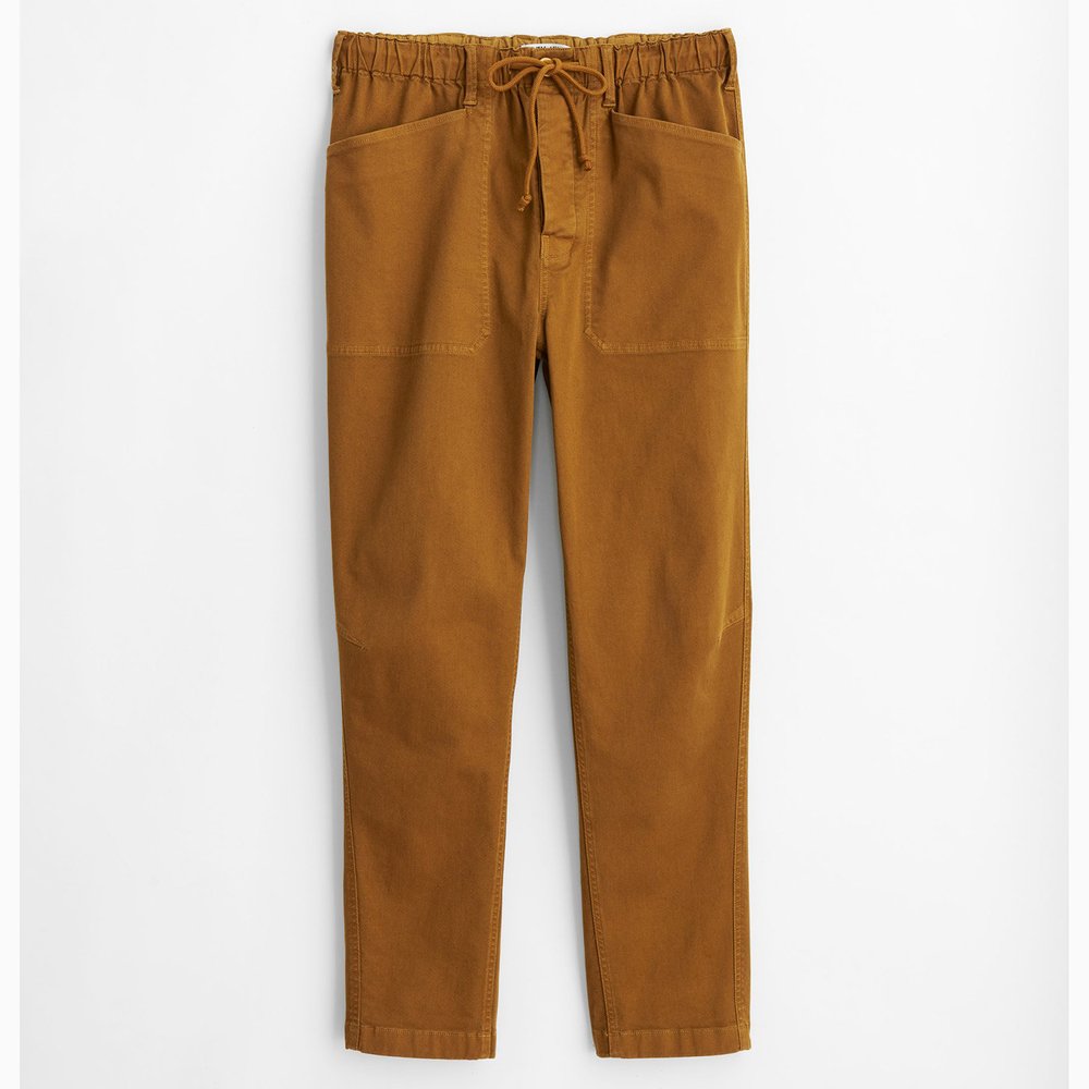 Alex Mill Pull-On Button Fly Pant Golden Khaki — Aggregate Supply