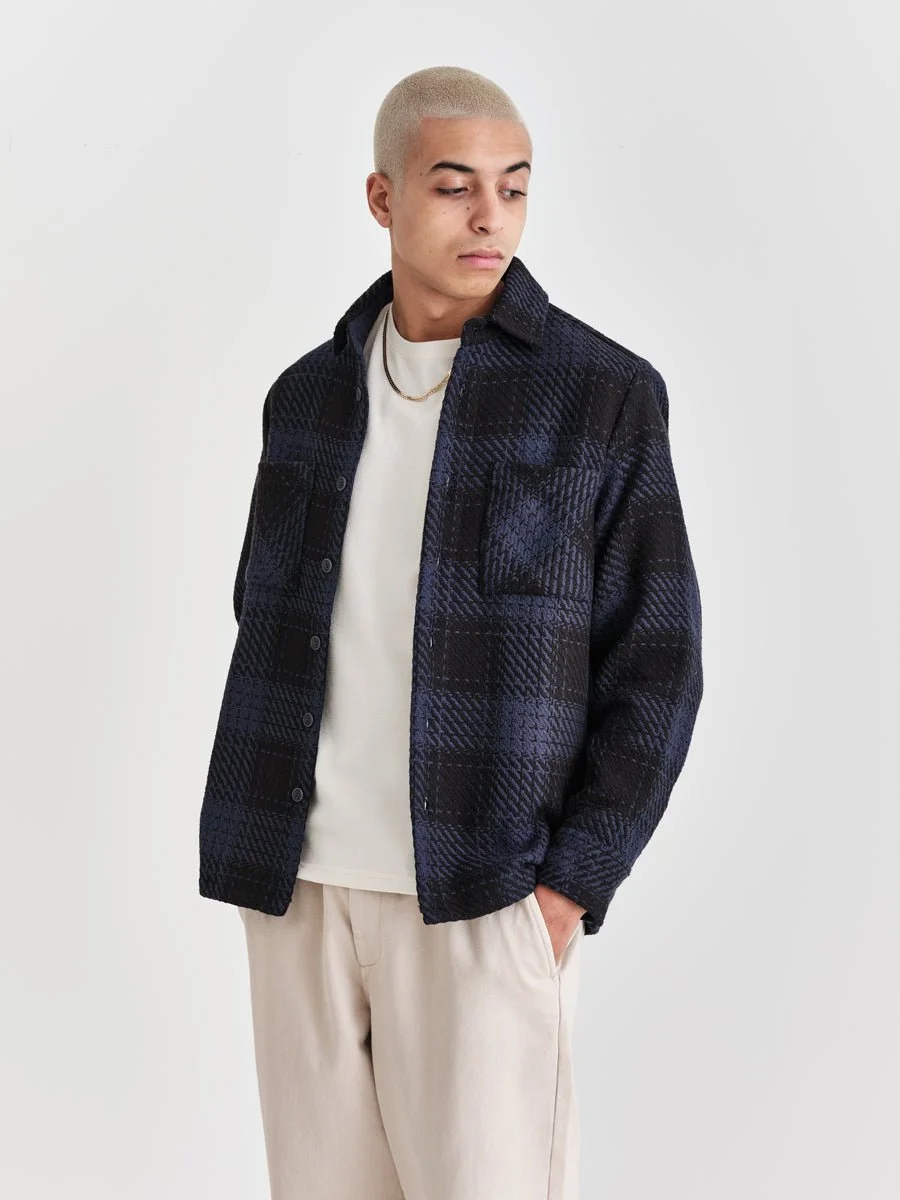 Wax_London_Whiting_Overshirt_Black_Blue_Beatnick_4.jpeg