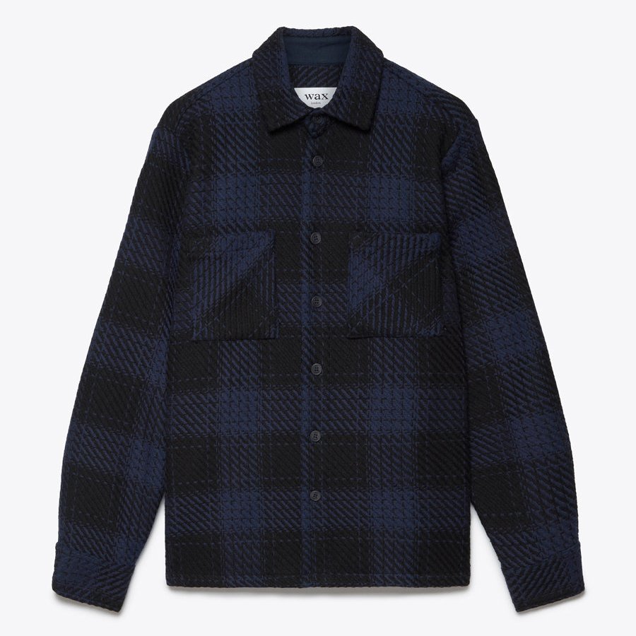 Wax_London_Whiting_Overshirt_Black_Blue_Beatnick_1.jpeg