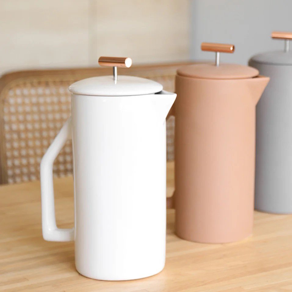 Yield 850ml Ceramic French Press — Aggregate Supply