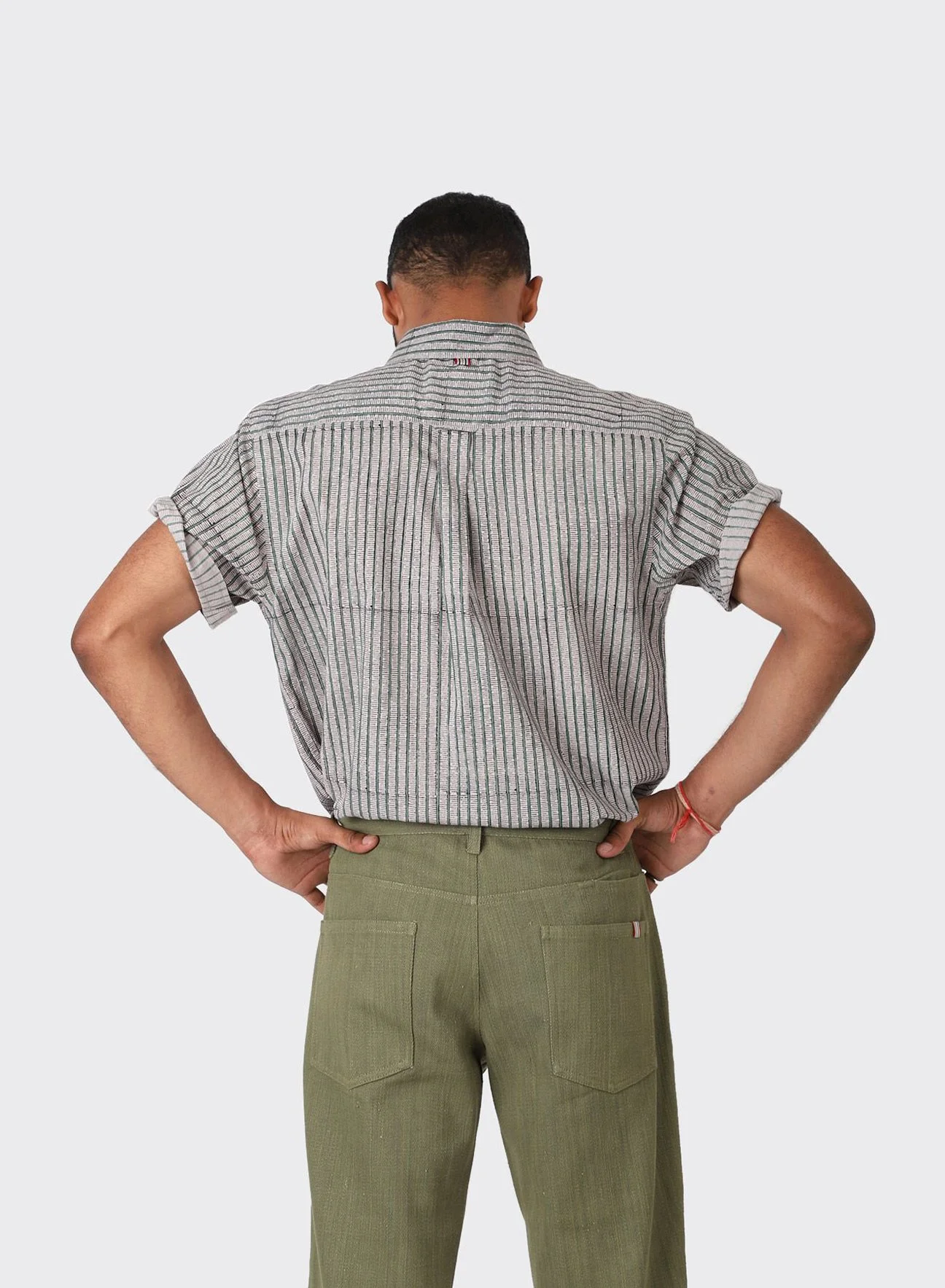 Kardo_Henry_Short_Sleeve_Shirt_BP95_Green_Grey_Stripe_4.jpeg