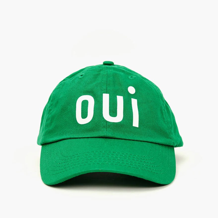 Clare_V_Baseball_Hat_Oui_Green_Cream_White_1.jpeg