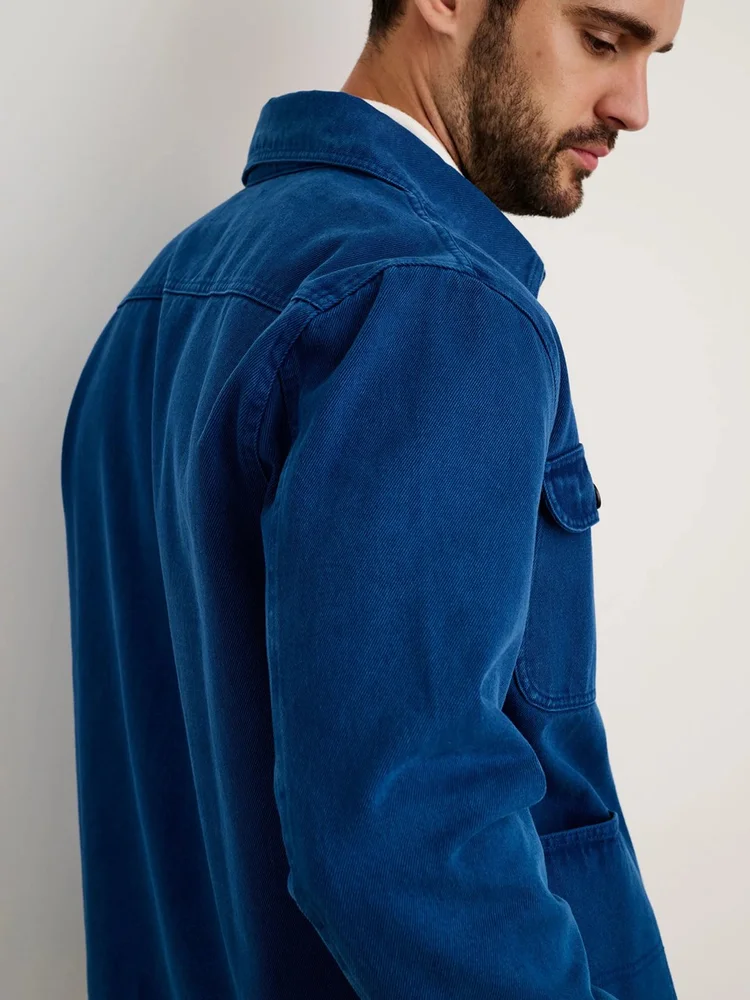 ジャケット・アウター 2011 Stone  dyed work jacket navy Garment Dyed Work Jacket in Recycled Denim – Alex Mill
