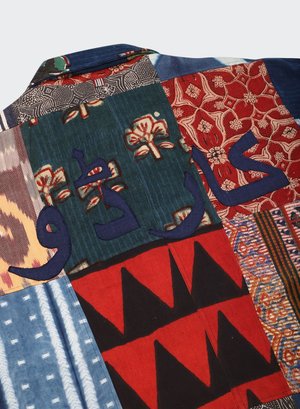 Kardo Santos Quilted Long Coat Patchwork — Aggregate Supply