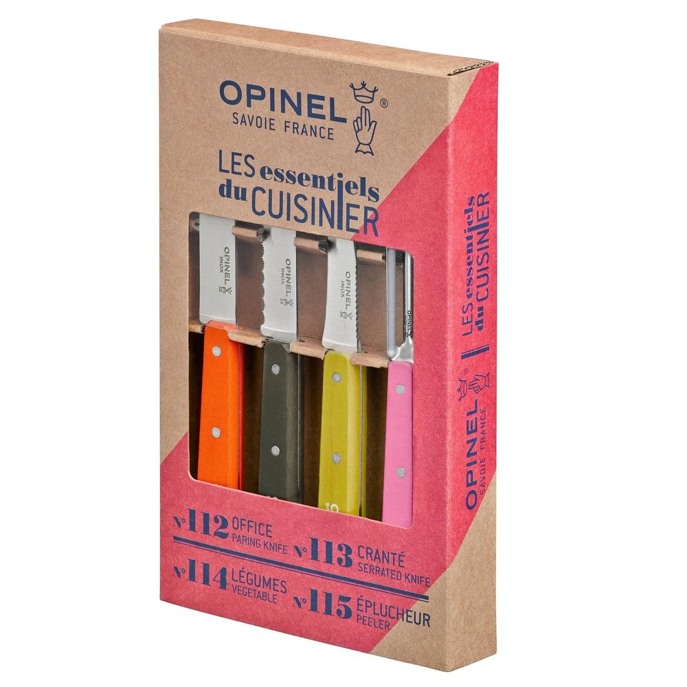 Opinel Parallele 5-Piece Knife Block Set