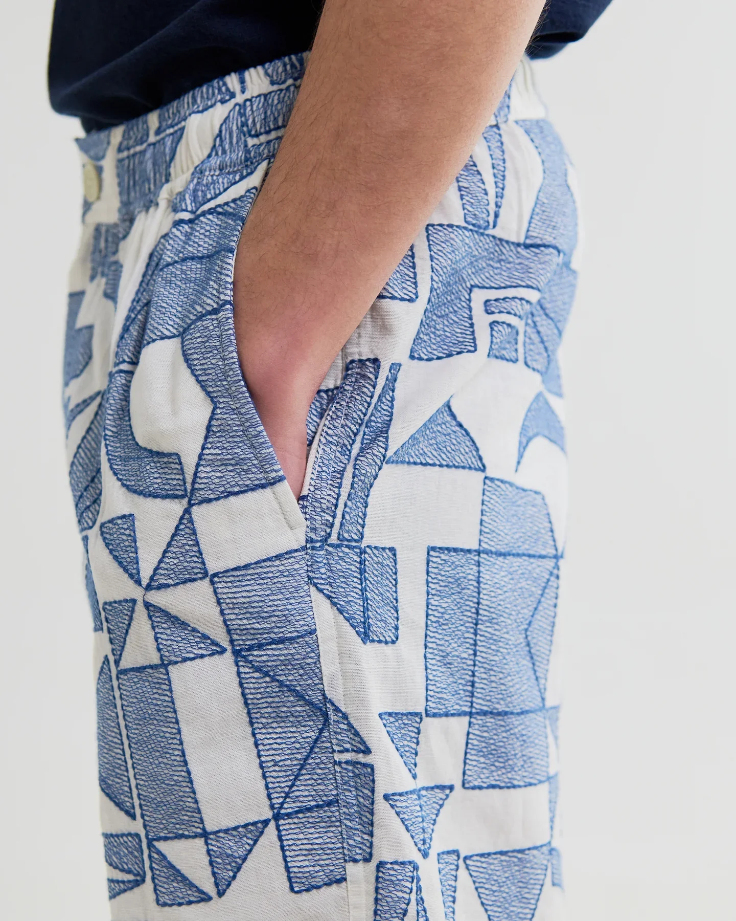Wax_London_Kurt_Shorts_Ecru_Blue_Geometric_Emboidered_Shapes_5.webp
