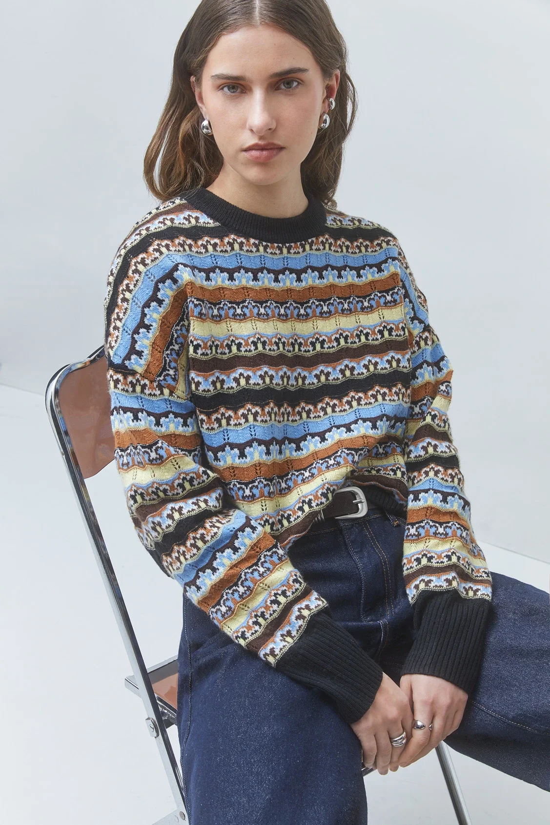 Suncoo_Paris_Presto_Stripe_Sweater_Camel_Brown_Blue_4.webp