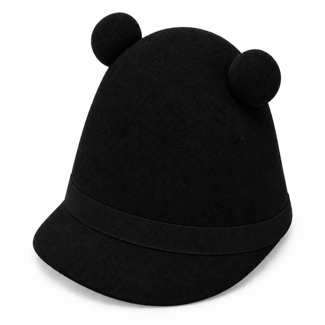 Henrik_Vibskov_Jockey_Cap_Black_1.webp
