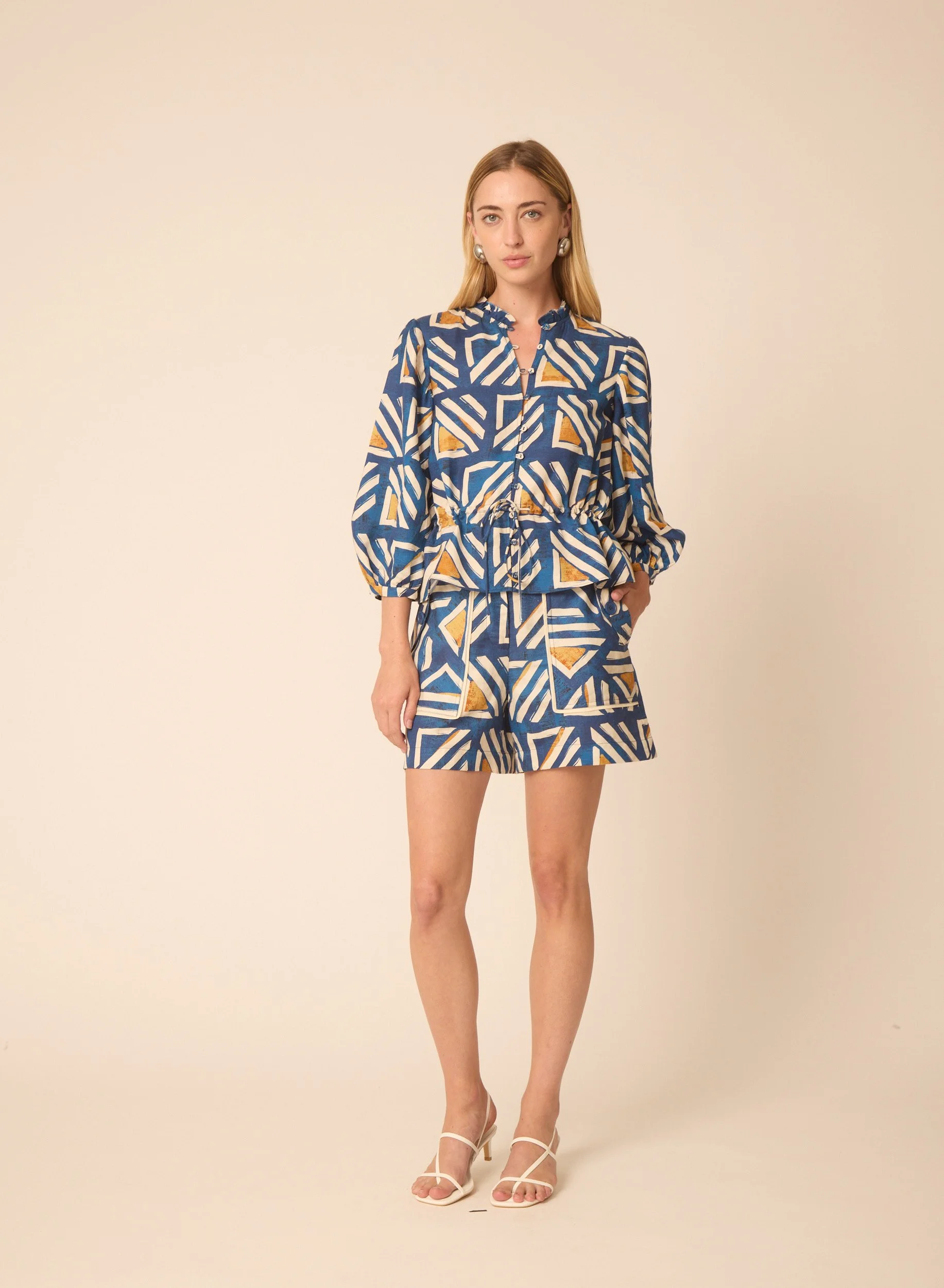 Gilner_Farrar_Iman_Blouse_Geometric_Metropolis_Print_Blue_Gold_1.jpeg