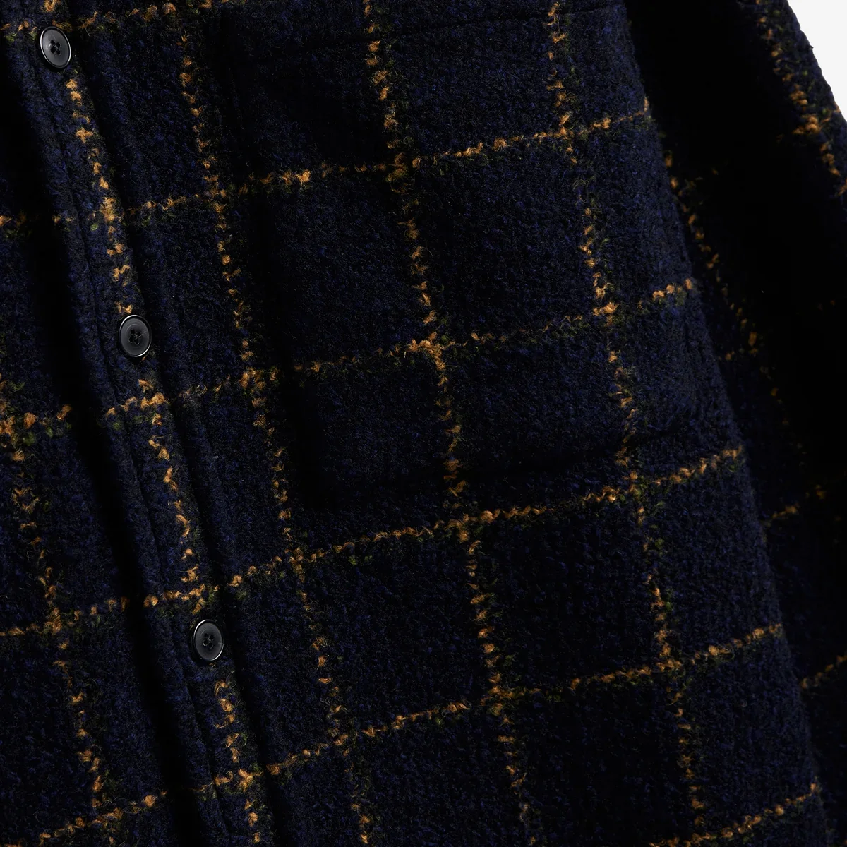 Portuguese_Flannel_Vega_Overshirt_Boucle_Navy_Gold_Grid_Windowpane_Wool_4.webp