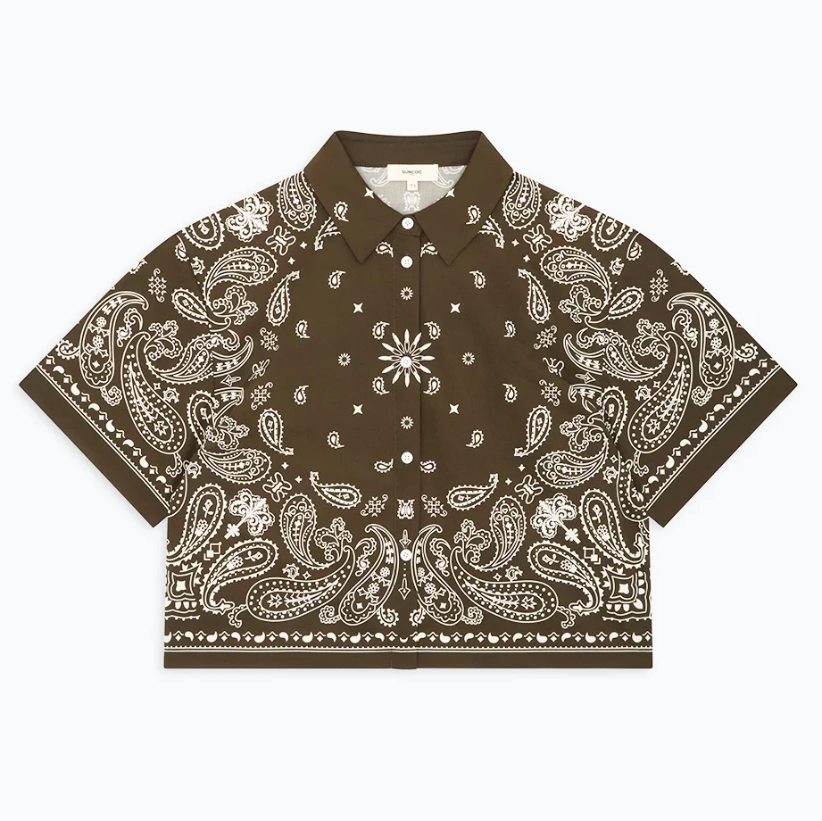 Suncoo_Luz_Top_Blouse_Choco_Brown_Bandana_1.webp