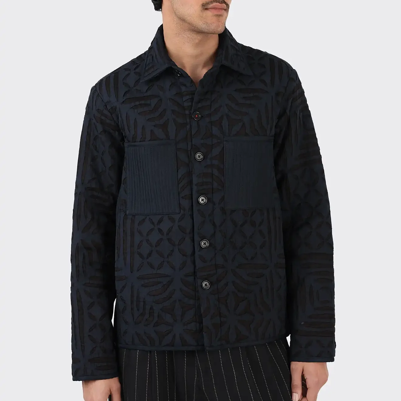 Kardo_Craft_Wynton_Jacket_Cut_Work_Quilted_Indigo_Cotton_Silk_1a.webp