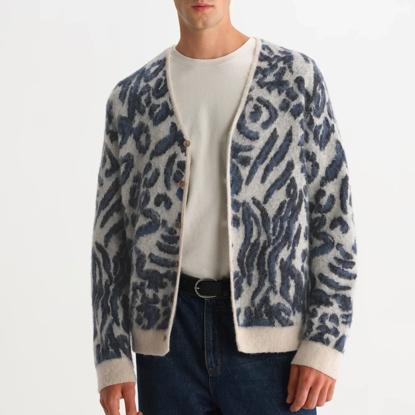 Wax_London_Alban_Ecru_Navy_Abstract_Animal_Print_Jacquard_Cardigan_2a.webp