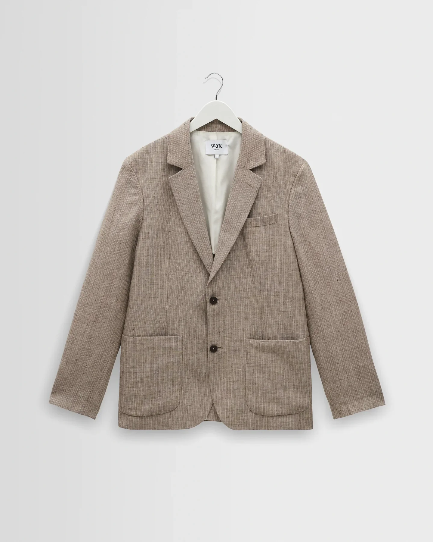 Wax_London_Fintry_Blazer_Natural_Brown_Linen_Stripe_1.webp