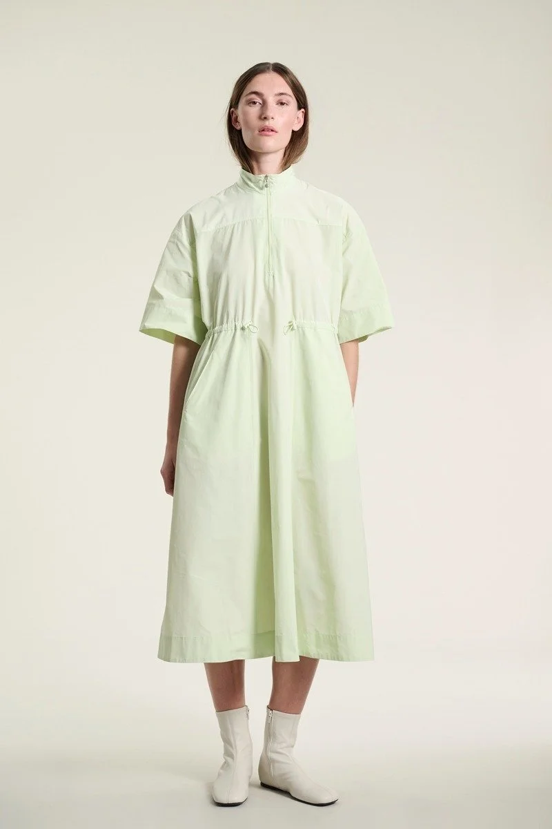 Bitte_Kai_Rand_Fukkura_Dress_Zipper_Lime_Cream_Green_Pastel_Nylon_1.jpg