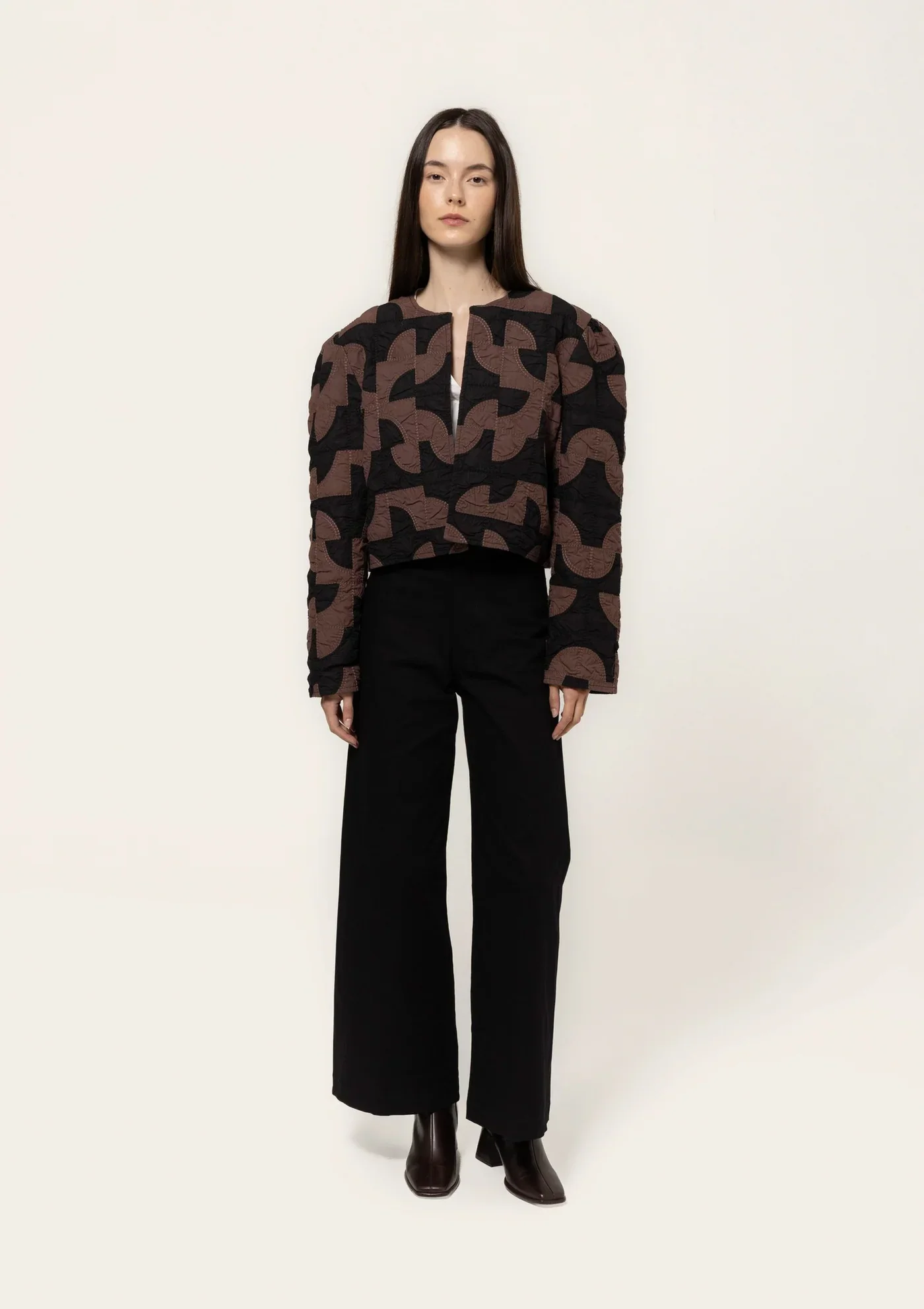 Bel_Kazan_Gloria_Quilted_Jacket_Brown_Black_Geometric_4.webp