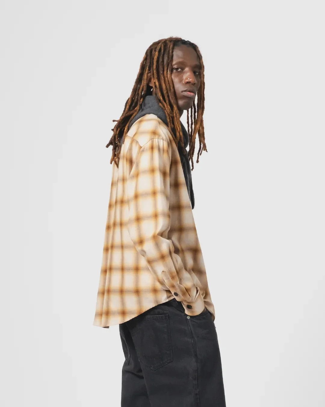 Eat_Dust_Combat_Shirt_Polo_Brush_Check_Mustard_Brown_7.jpg