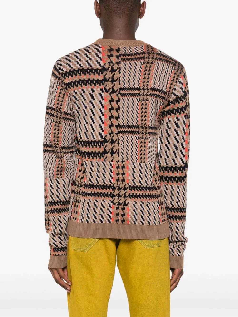 Henrik_Vibskov_Dusk_Knitted_Blouse_Orange_Mixed_Checks_7.jpeg
