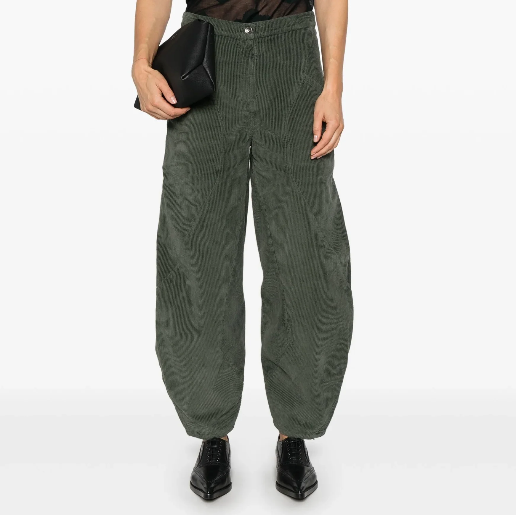 Henrik_Vibskov_Digi_Corduroy_Pant_Duffle_Bag_Olive_Army_Green_2a.webp