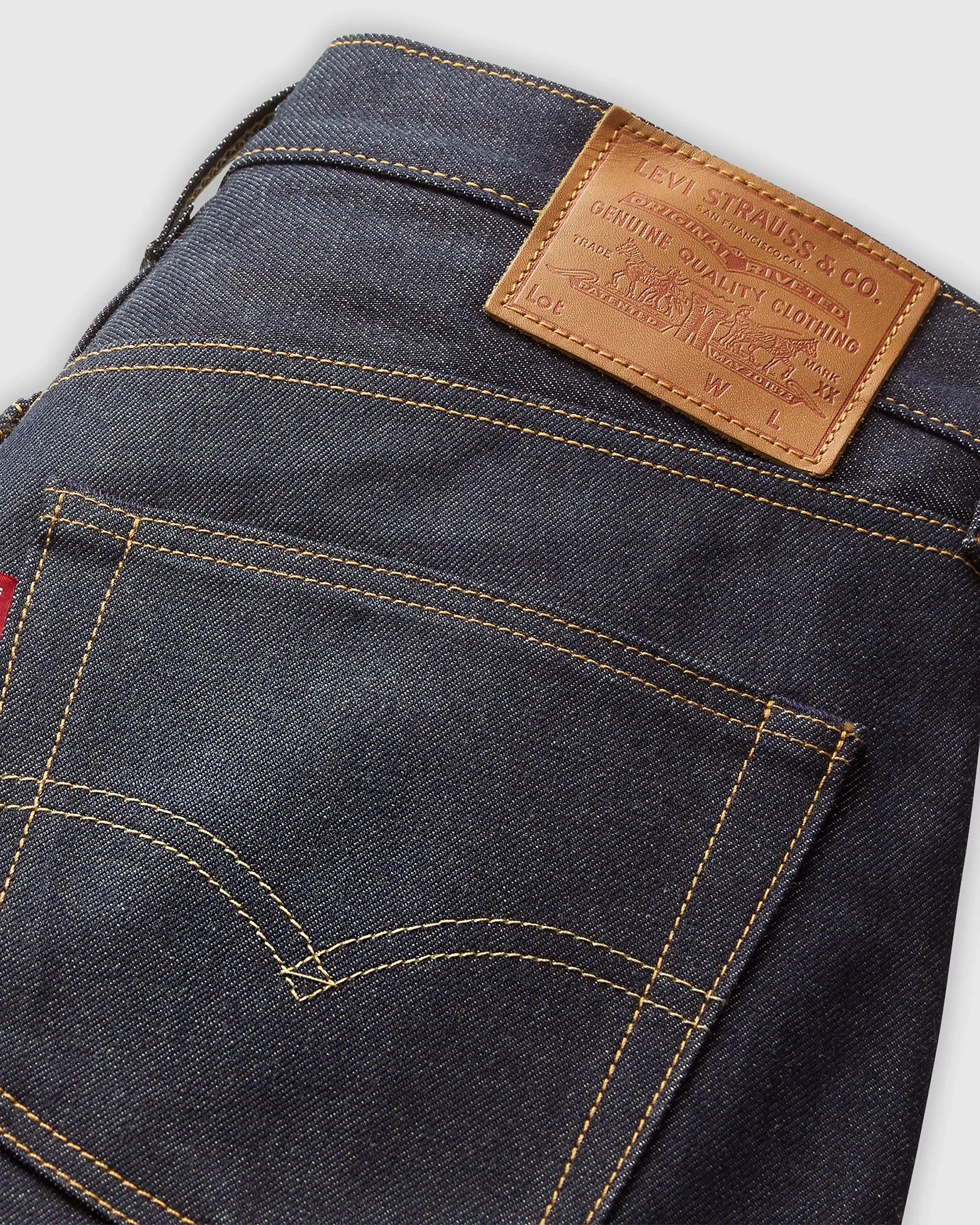 Levi's 501 Original Fit Hudson Selvedge Rigid — Aggregate Supply
