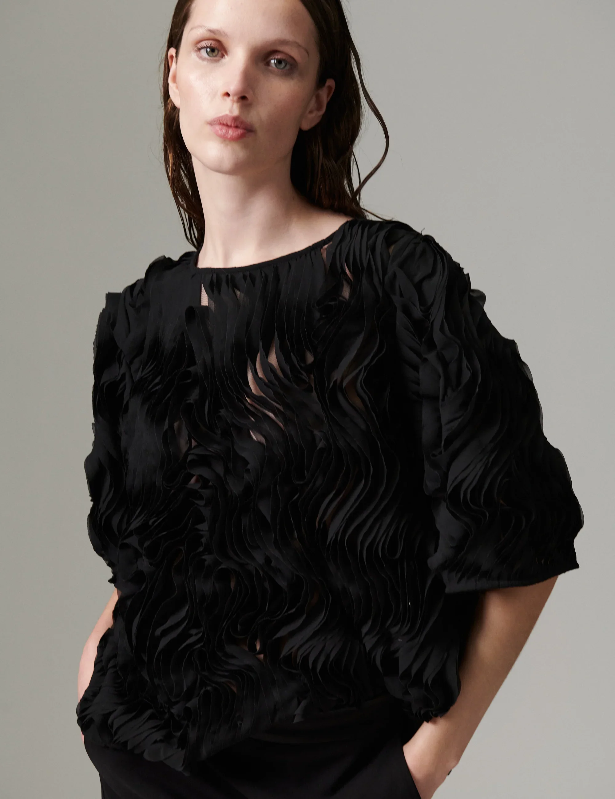 Day_Birger_et_Mikkelsen_Tatiana_Ruffled_Lacy_Top_Black_3.webp