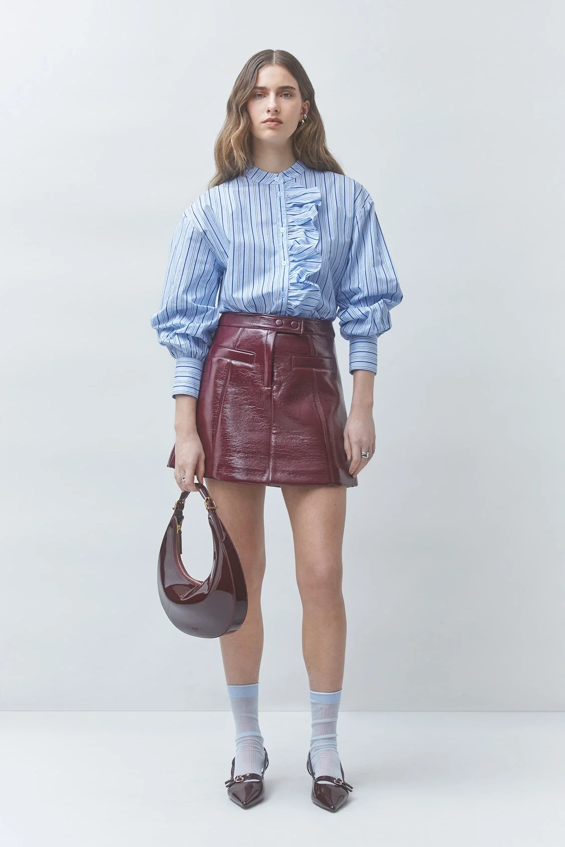 Suncoo_Paris_Lolli_Flowy_Striped_Shirt_Blouse_Blue_1.webp