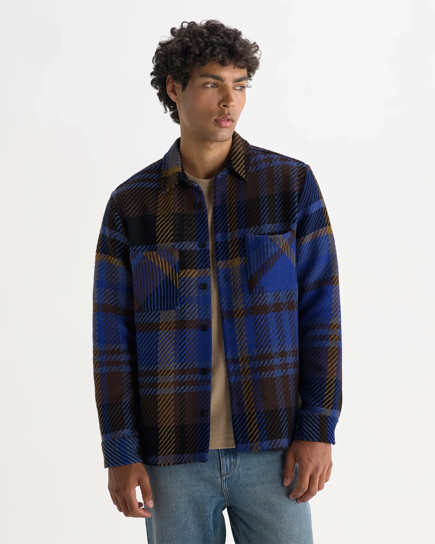 Wax_London_Whiting_Overshirt_Bold_Check_Blue_Brown_2.webp