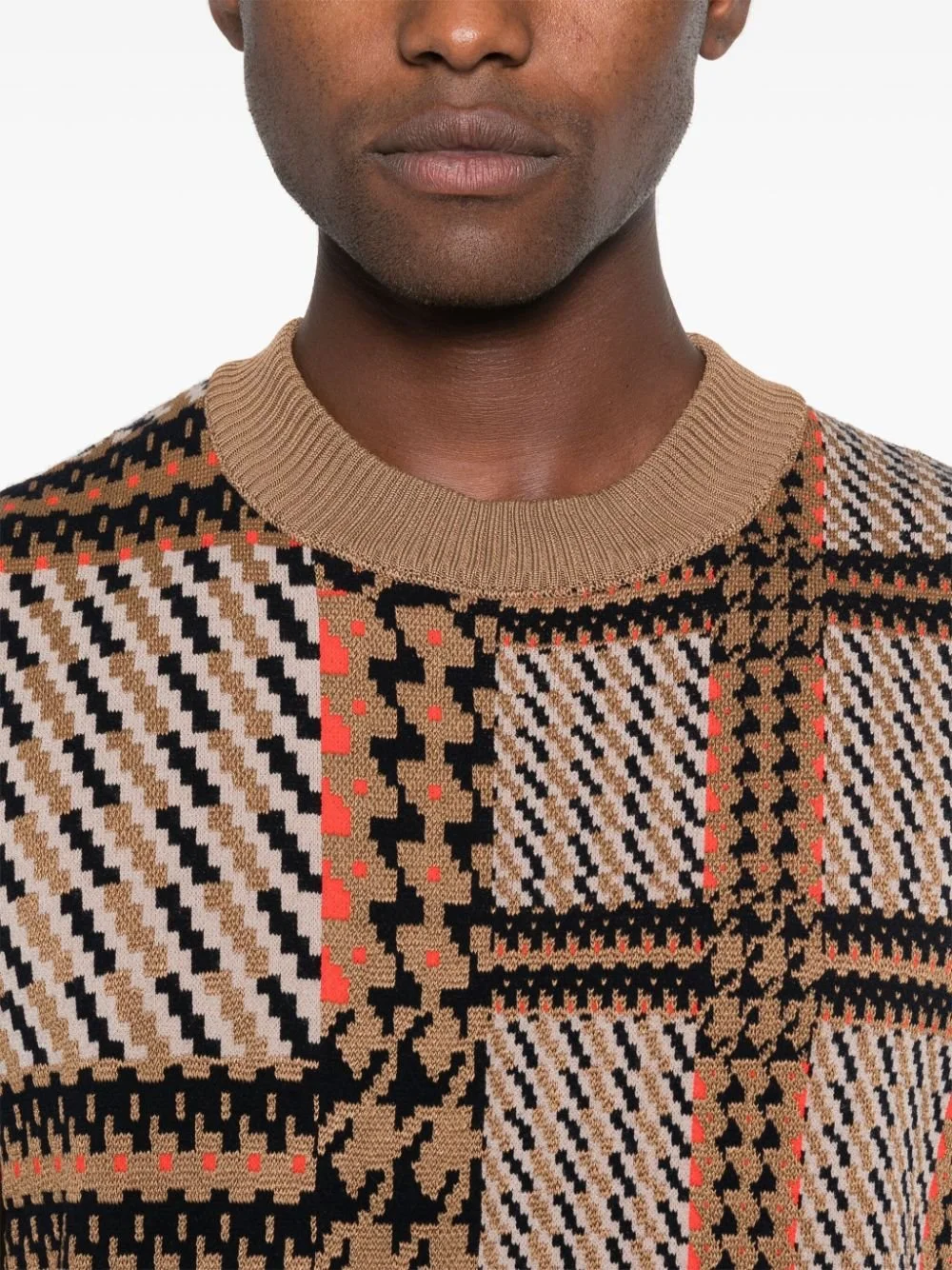 Henrik_Vibskov_Dusk_Knitted_Vest_Orange_Mixed_Checks_8.jpeg