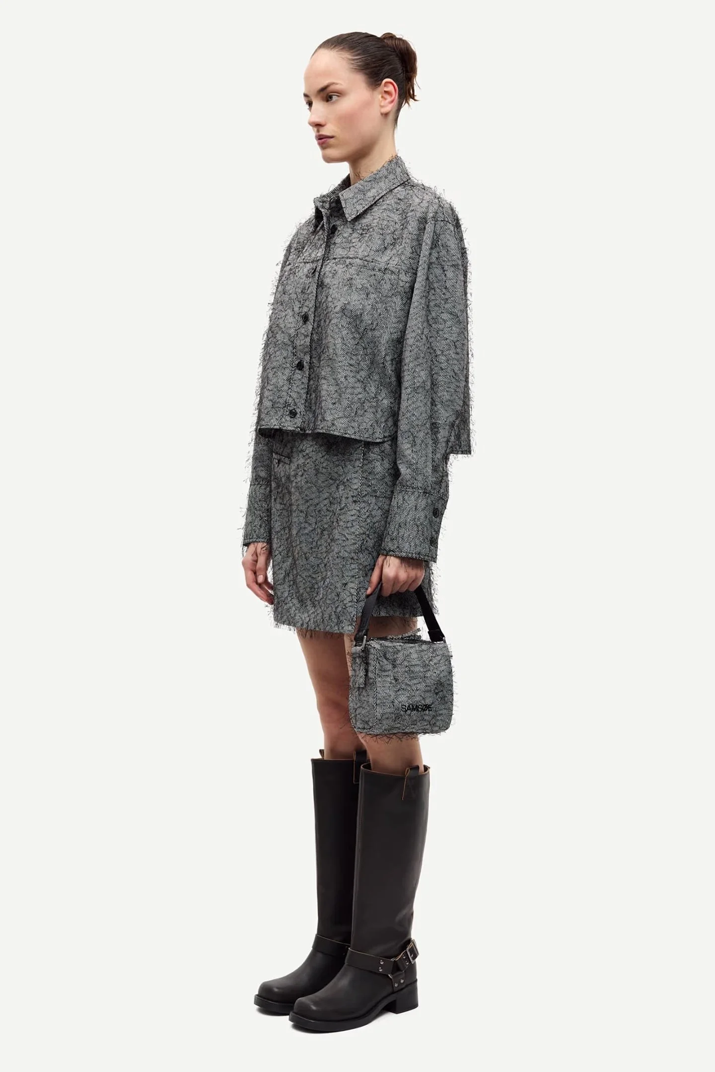 Samsoe_Sasofila_Shirt_Black_White_Herringbone_4.jpg